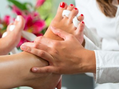 pedicure und fussreflexzonenmassage durch kosmetik studio basel