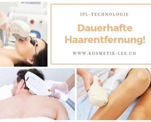 Dauerhafte Haarentfernug IPL Haarentfernung