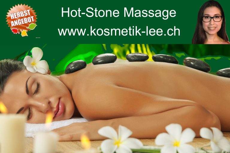 herbstaktion Hot Stone Massage