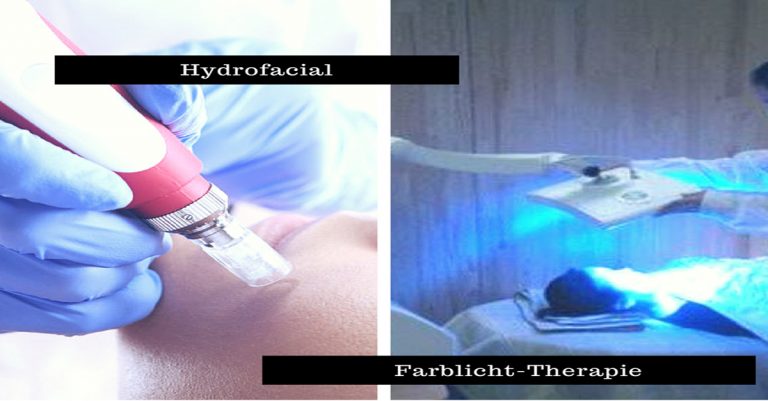 Hydrofacial-Farblicht Kombination