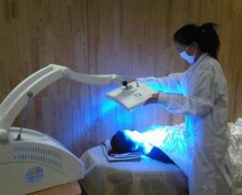 Photodynamische Farblichttherapie photodynamische Farblicht Therapie